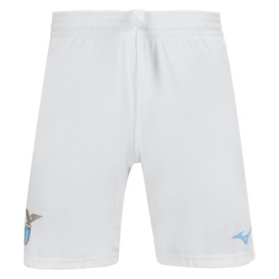 Pantalones Cortos Mizuno S.S. Lazio 50th Anniversary Hombre - Blancos - Chile M257QZGUWS